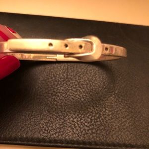 Sterling silver buckle bracelet iconic classic